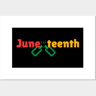 Juneteenth Liberation Posters and Art